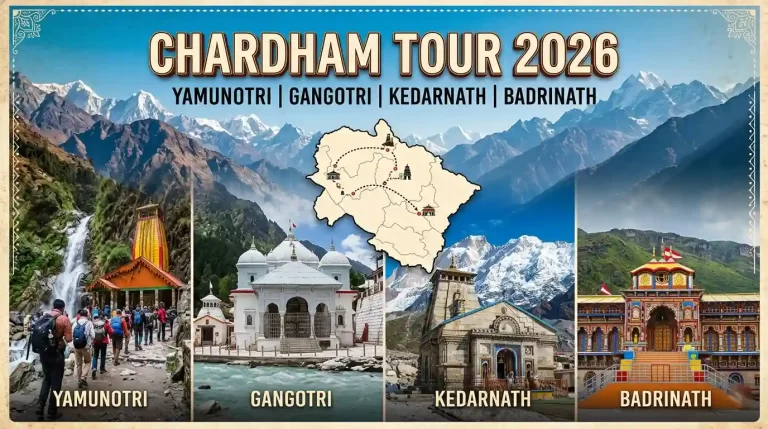 Char Dham Yatra from Delhi – 11 Nights 12 Days Spiritual Tour Package 2026