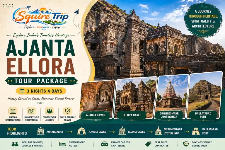 Ajanta Ellora Tour Package – 3 Nights 4 Days
