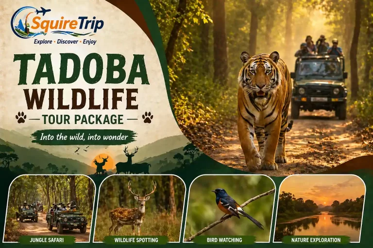Tadoba Wildlife Tour Package – 2 Nights 3 Days